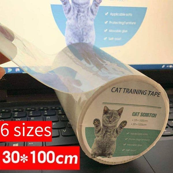 Cat Furniture Scratchers 6sizes Transparent Cat Anti-scratch Sticker Furniture Sofa Protective Tape Pet Scratch Board Pet Cat Dog Supplies Wearable Decal 220928