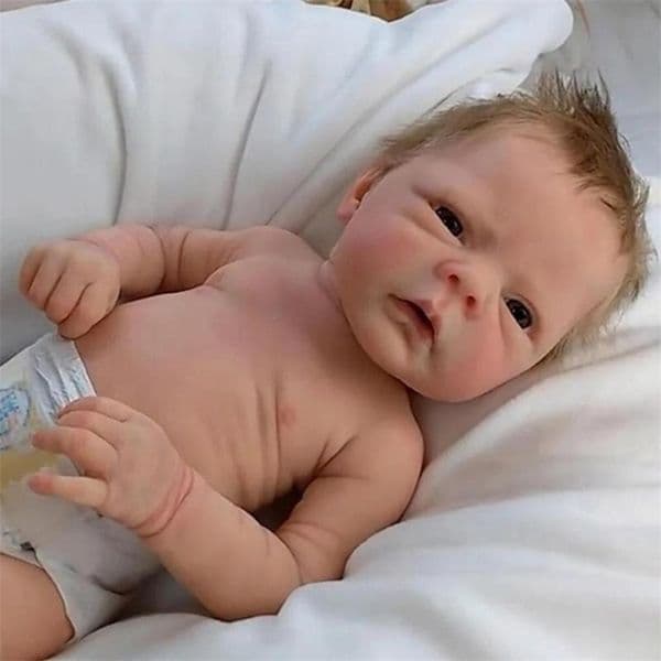 2026 New Dolls 18Inch Reborn Baby Handmade Born Full Silicone Body D5qa 220930 Designer