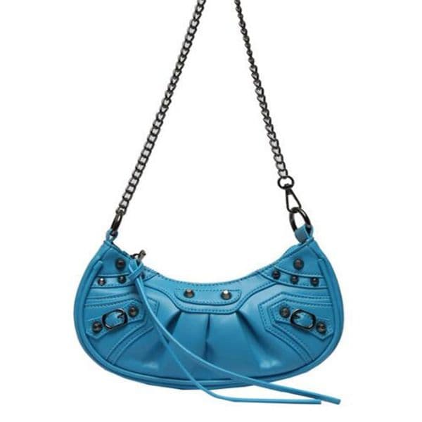 Luxury Women Designer Evening Bags Leather Shoulder Bag Pleated Saddle Chain Purses And Handbags