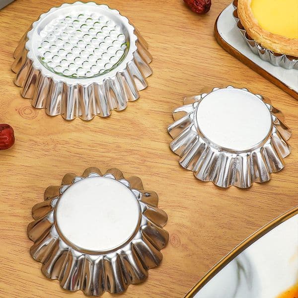 Alloy Egg Tart Cake Mold Baking Tool
