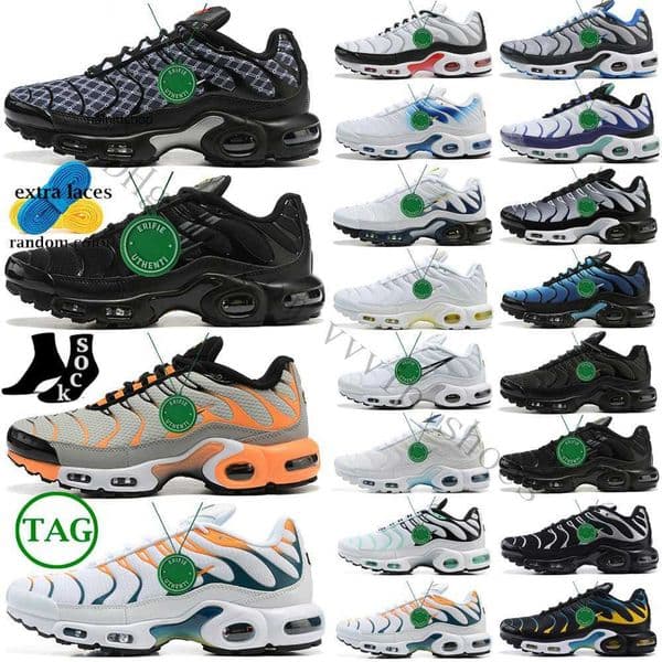 2026 Running Shoes Sports Trainers Sneakers Black Cool Grey Cherry Neon Olive Pure Platinum Dark Blue Tn Plus Men Women Bubblegum Yolk Mens JORDNA