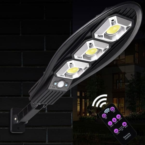 Garden Decorations 500 watts LED Solar Light Outdoor Lamp Powered Sunlight Waterproof PIR Motion Sensor Street for Decoration 221202