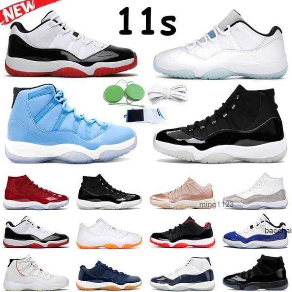 2026 11s Basketball Shoes 11 retro men women concord bred low cool gray cap and gown heiress mens womens outdoor sports trainer