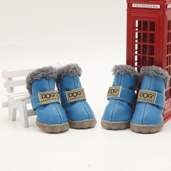 2026 New perfume Dog Australia Boots Pet Antiskid Shoes Winter Warm cologne Skidproof Sneakers Paw Protectors 4 Pcs Set For Puppies Chihuahua Yorkie Free Ship