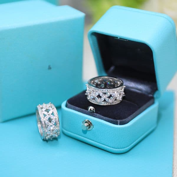 Designers ring fashion women jewelrys gift luxurys Diamond Silver rings Designer couple jewelry gifts Simple personalized style Party Anniversary Gifts good