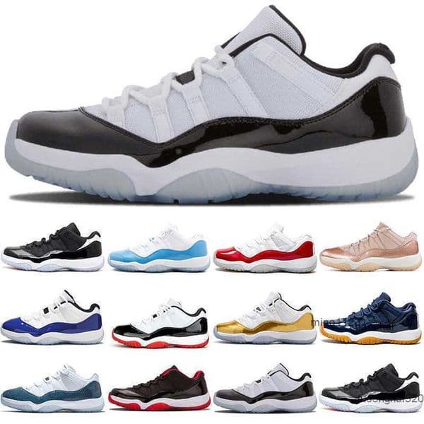 2026 classic low basketball shoes men 11s Navy Snakeskin gum Closing Ceremony white bred Rose Gold Varsity Red Infrared Concord outdoor