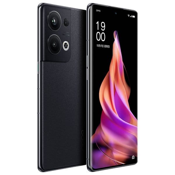 Original Oppo Reno 9 Pro+ Plus 5G Mobile Phone Smart 16GB RAM 256GB 512GB ROM Snapdragon 8 50MP NFC 4700mAh Android 6.7" 120Hz Curved Display Fingerprint ID Face Cell Phone