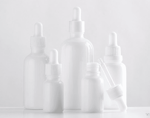 5ml -100ml Pearl White Glass Empty Dropper Bottle Perfume Sample Tubes For Essential Oil New Reagent Pipette Refillable Bottle