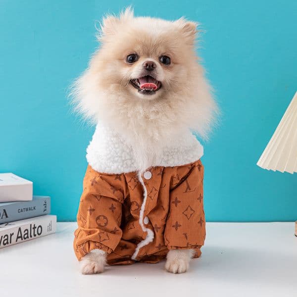 Winter Pet Clothes New Products Fashion Dog Clothes Outdoor Thickening Pets Coat Dogs Jacket