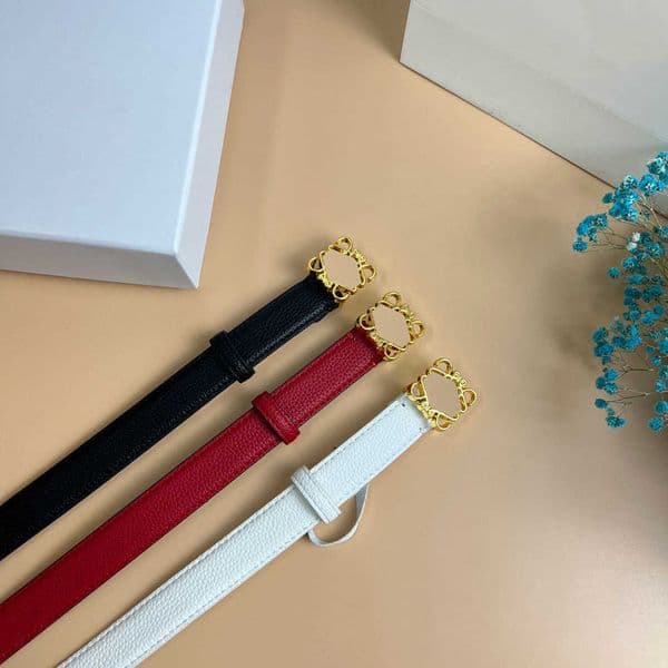 Brand belt Women's Leather Thin Belts Lady Fashion Decorative Belt Dress Small Suits Formal Must-Have Multiple Colors Width 2.5cm