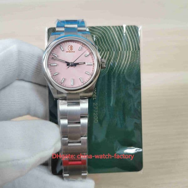 Super Factory Ladies Watches Fashion 31mm 277200-0009 Pink Diamond Dial Watch Sapphire Glass CAL.2232 Movement Mechanical Automatic Women's Wristwatches With Card