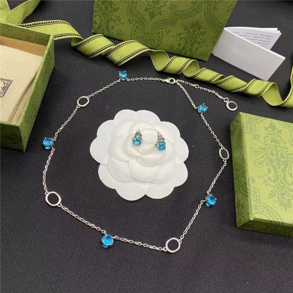 Vintage Letter Chain Necklace Bracelet Women Brand Clavicle Chain Necklaces Metal Designer Choker Bracelet Hip Hop Necklace Gift For Party
