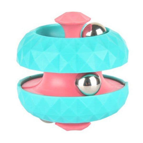 Diamond Pattern Ball Track Gyro Sundries Cube Decompression Toy Decompression Fingertip Marble Gyros Cubes Fidget Toys Fidgets Spinner zxf48