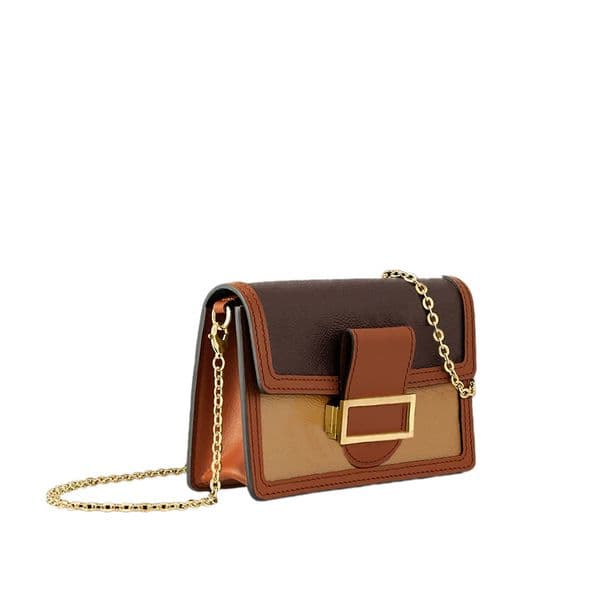 2022 Designer Shoulder Bags Women Luxury Woc Chain Handbag Mini Flap Clutch Wallets Coin Purses Famous Brand Woman Messenger Bag Top Fabric Letter Pattern Design