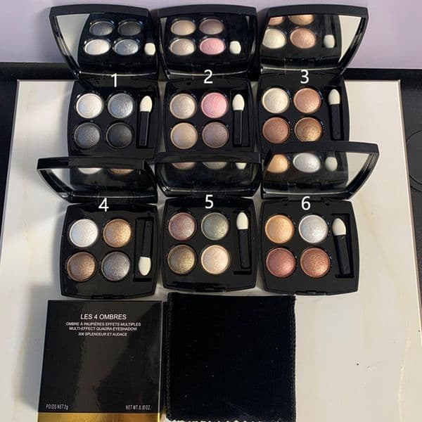 Brand 4 Colors Natural Matte Eye Shadow Waterproof Palette Shimmer Eyeshadow