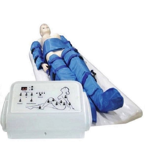 Portable Air Wave Pressure Vacuum Therapy Machine for Lymphatic Drainage, Muscle Relaxation & Body Massage - Ideal for Legs, Arms & Waist