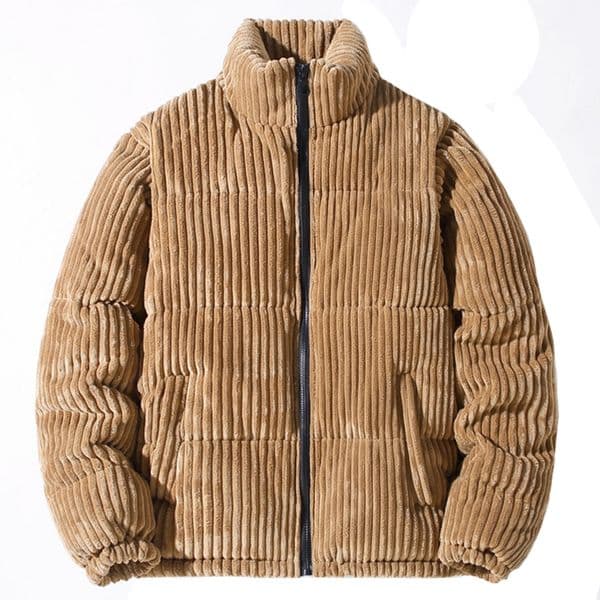 Men's Down Parkas Fashion Winter Jacket Thick Warm Streetwear Cotton Coat s Stand Collar Solid Color Zipper Outwear 221124