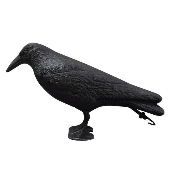 Garden Decorations Simulation Black Raven Bird Crow Natural Prop Scary Pest Repellent Control Repellent Raven Decoration Party Supplies 221126