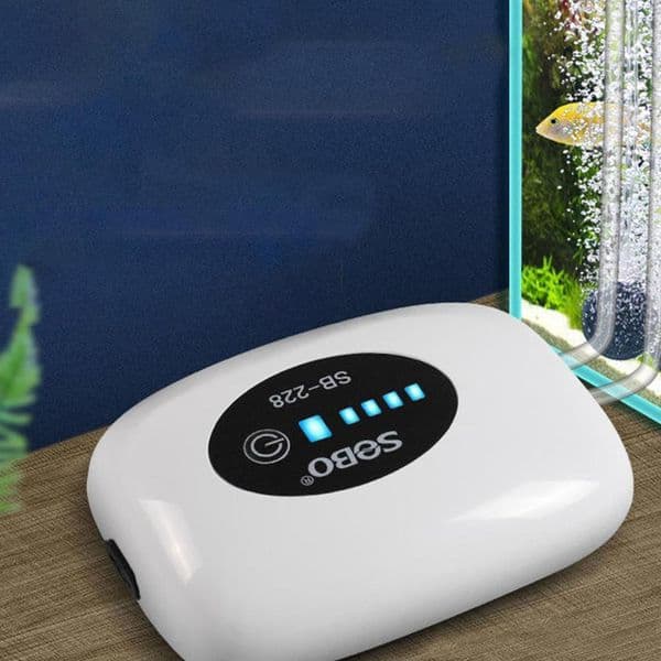 Air Pumps Accessories Portable Aquarium Air Pump Oxygen Pump Usb Rechargeable Lithium Battery Indoor Outdoor Aquarium Fishing Oxygen Pump 2201007