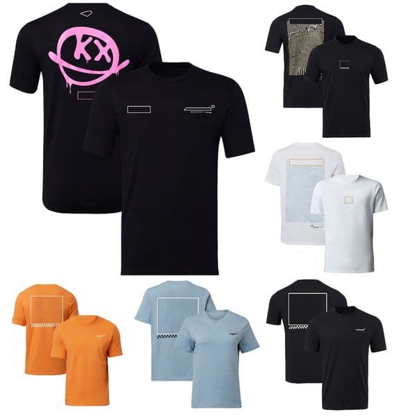 F1 Driver T-shirt New Formula 1 Team Logo Racing T-shirts Extreme Sports Quick Dry Jersey Summer Men's Women's Fashion Oversized Tops Tee
