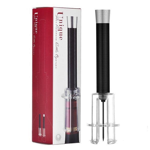Kitchen Wine Air Pressure Bottle Opener Manual Needle Items Wine Accessories Corkscrew