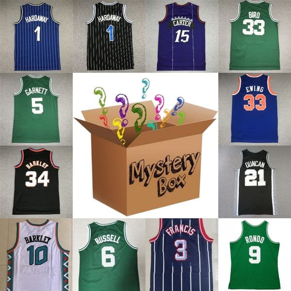 MYSTERY BOX basketball jerseys Mystery Boxes Sports Shirt Gifts for Any Sent at random jersey