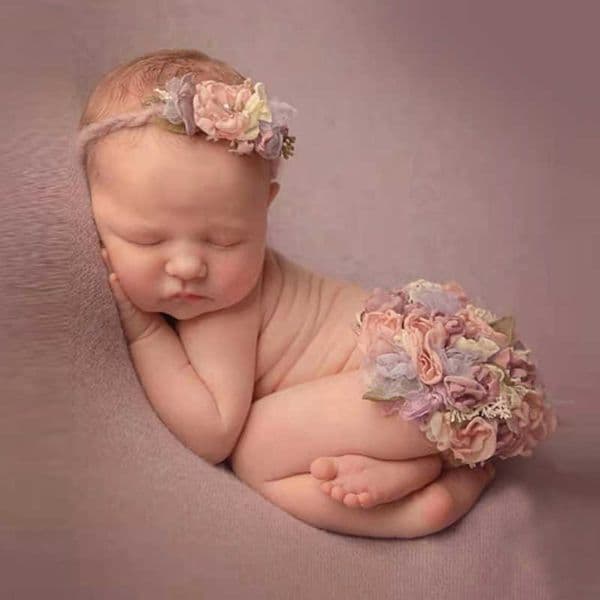 Christening dresses Newborn Photography Costume Headband Round Flower Cover Clothing Baby Girl Photo Props Accessories Studio Infant Shoot Outfits T221014