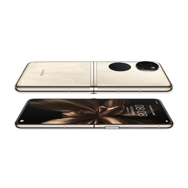Original Huawei P50 Pocket 4G Mobile Phone Foldable 8GB 12GB RAM 256GB 512GB ROM Snapdragon 888 HarmonyOS 6.9" OLED Screen 40MP NFC Face ID Fingerprint Smart Cellphone