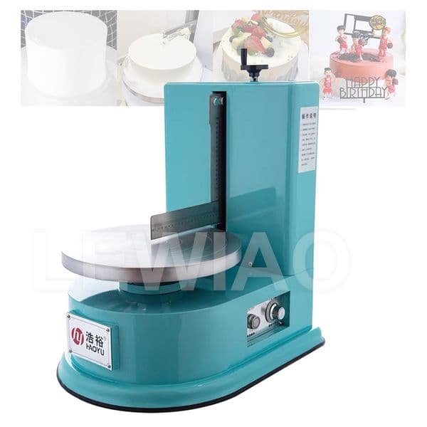 LEWIAO Automatic Cake Decorating Machines Birthday Cake Cream Butter Spreading Coating Machine