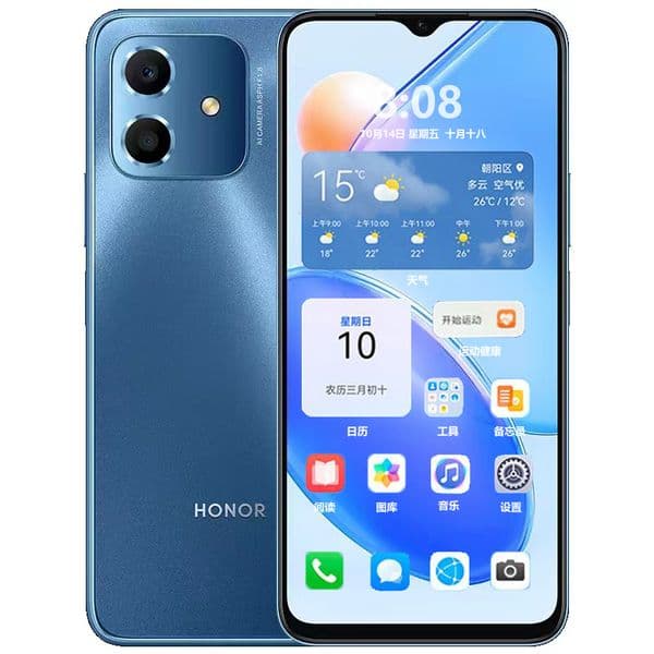 Original Huawei Honor Play 6C 5G Mobile Phone 6GB 8GB RAM 128GB ROM Octa Core Snapdragon 480 Android 6.5 inch Screen 13.0MP 5000mAh Face ID Fingerprint Smart Cellphone