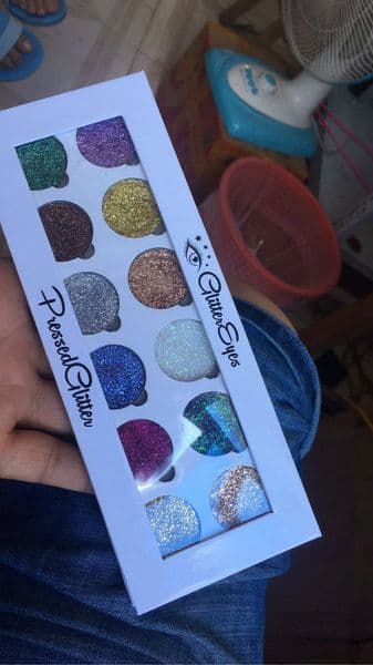Glitter eyes Eyeshadow Palette 12 colors Glitter Eyes Natural Makep Shimmer Eye shadow Y260527