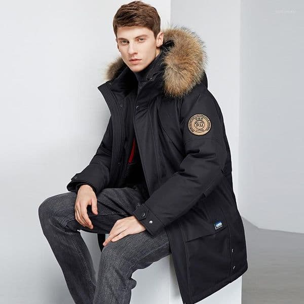 Men Designer Down Jacket Down & Parkas Warm Thick Puffer Jackets Bomber Jackets Adventure Coat White Duck Windproof Parker Outerwear Suitable for Extreme Cold Areas