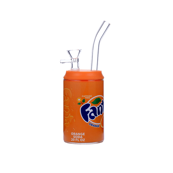 14mm Female Fanta Soda juice Bottle Can Shaped Water Pipe Glass Bong