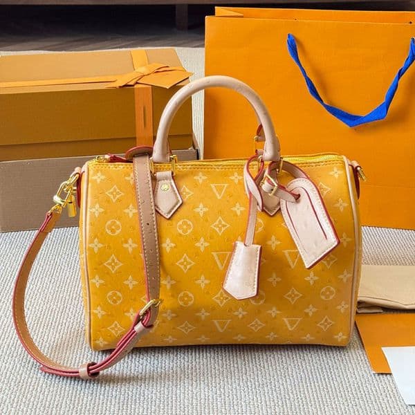 Multicolor must have designer handbag speedysoft 30 Womens crossbody shoulder mirror quality Luxury Pillow leather chain bag travel must-have tote purse