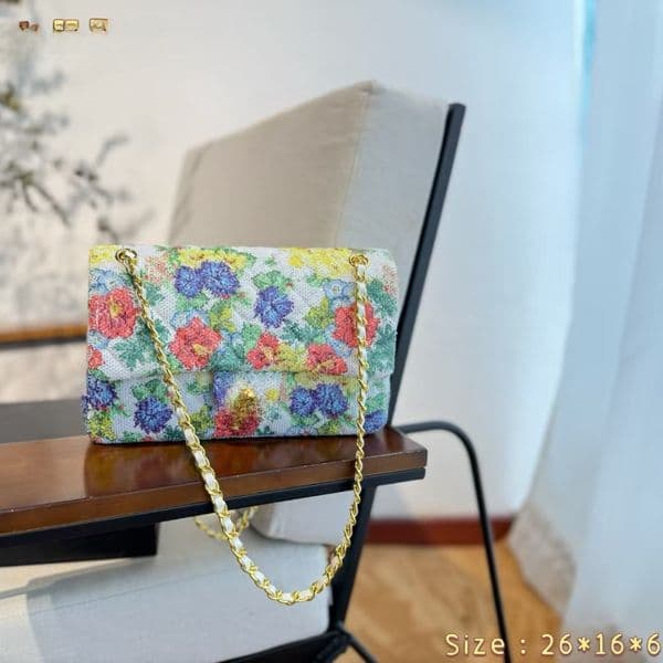2025 Autumn/Winter High Quality Woolen Handheld Makeup Bag Light Luxury Fashion Single Room Slanted Shopping Bag Women's Commuter Bag