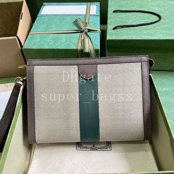 Unisex Mirror quality handbag 26CM shoulder bag Luxury designer bag canvas genuine leather Crossbody bag with box 25G760243A