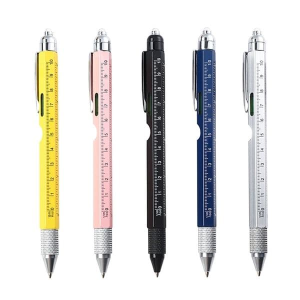 9 in 1 Multifunctional Tool Pen GPT Bottle Opener LED Lamp Stylus Screwdriver Pen Manufacture Custom Printable Camping Pen