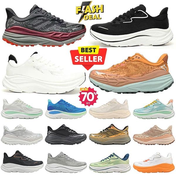 Clifton 9 sneakers Designer running shoes men women Stinson 7 9 sneaker ONE womens Challenger 7 Anthracite hiking shoe breathable mens outdoor Sports Trainers 36-47
