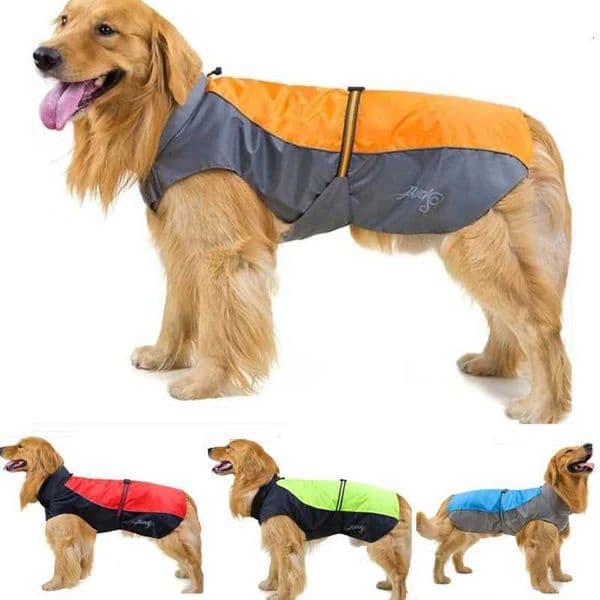 2024 Pet Dog Rain Coat Waterproof Jackets Breathable Assault Raincoat for Big Dogs Cats Apparel Clothes Pet Supplies 7XL 8XL 9XL Z250902