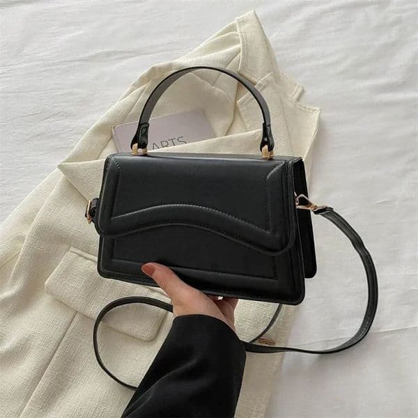 High Quality PU Leather Handbag Purse Womens Bag Solid Color Shoulder Crossbody Bags Lady Messenger Small Tote for Women Girls 250901BJ