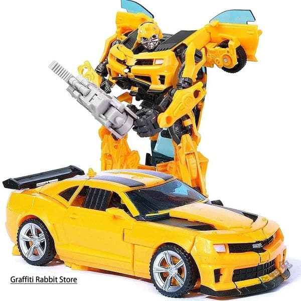 Transformation Toy Deformation Robot Yellow Action Figures H602 Bee Car Truck Helicopter Toys For Child Birthday Gifts NO BOX 250901BJ