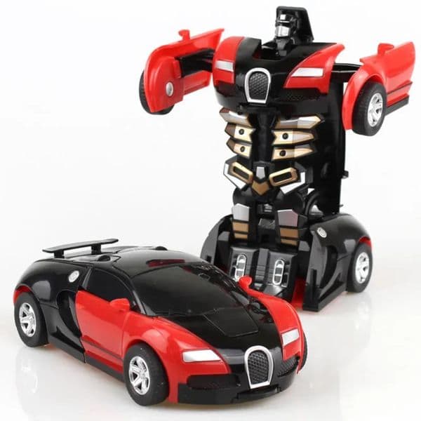 Mini 2 In 1 Car Toys Onekey Deformation Car Toys Automatic Transformation Robot Model Car Diecasts Toy Boys Gifts Children Toy 250901BJ