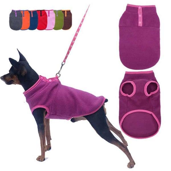 Winter Autumn Dog Clothes Soft Fleece Warm Puppy Cat Vest Shih Tzu Chihuahua Clothing French Bulldog Jacket Pug Yorkshire Coats Z250902