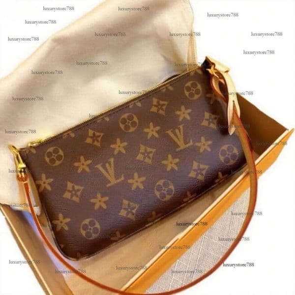 Designer Underarm Mahjong Bag Classic Old Flower Chain Small Retro Single Shoulder Bags Crossbody Carrying Women Tote Clutch Bag Handbags