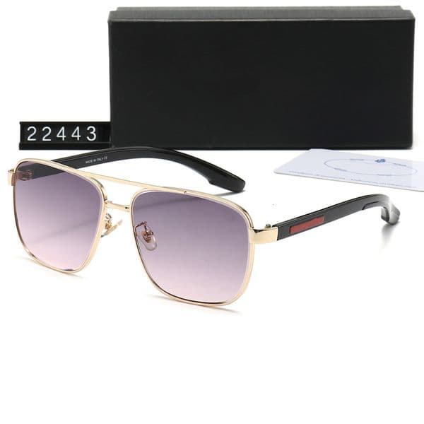 Sunglasses Sunglasses Men Designer Classic Fashion Eyeglasses for Outdoor Use Sunglasses for Women and Men and pilots Fashionable and luxurious 12A
