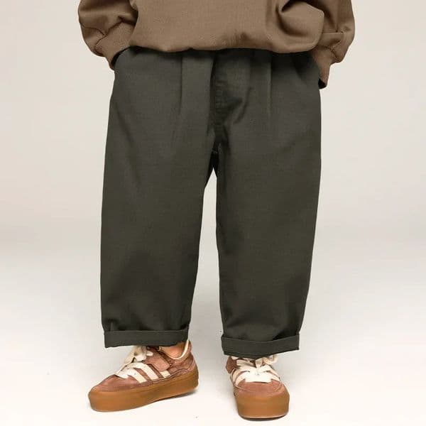 Spring Kids Pants Korean style Childrens solid color casual pants Boys cotton loose Trousers 250901 S260421
