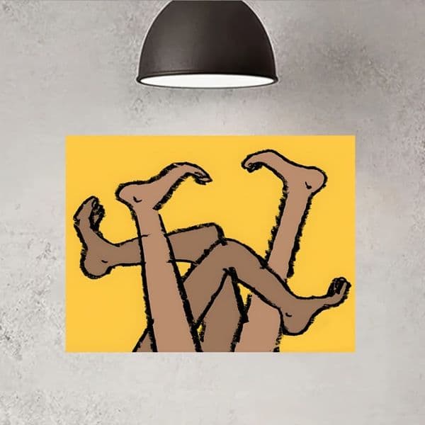 Frameless murals, sexual temptation decorative paintings, a perfect embellishment to enhance artistic atmosphere and texture of the space, waterproof oil canvas