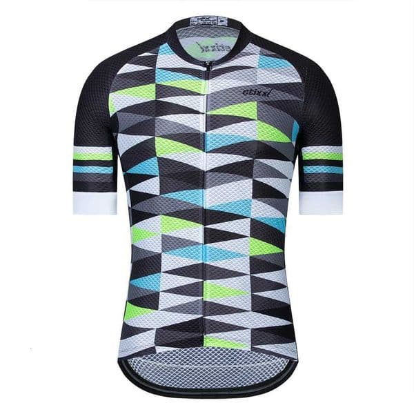 Summer Men Short Sleeve Cycling Jersey MTB Bike Shirt Breathable Tricota Mountain Team Bicycle Sports Clothing 2024 Z250903