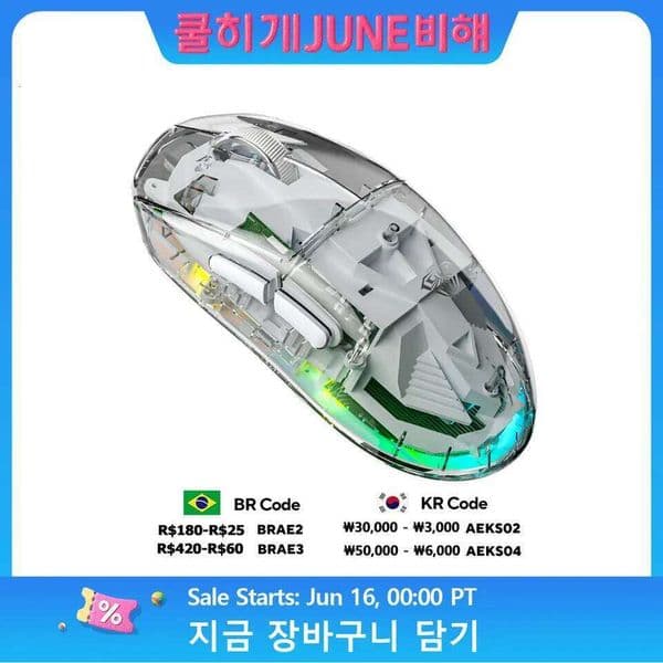 AULA SC Wireless Bluetooth Gaming Mouse DPI Optical Sensor ro Programmable Ergonomic Mice For Laptop PC Gamer