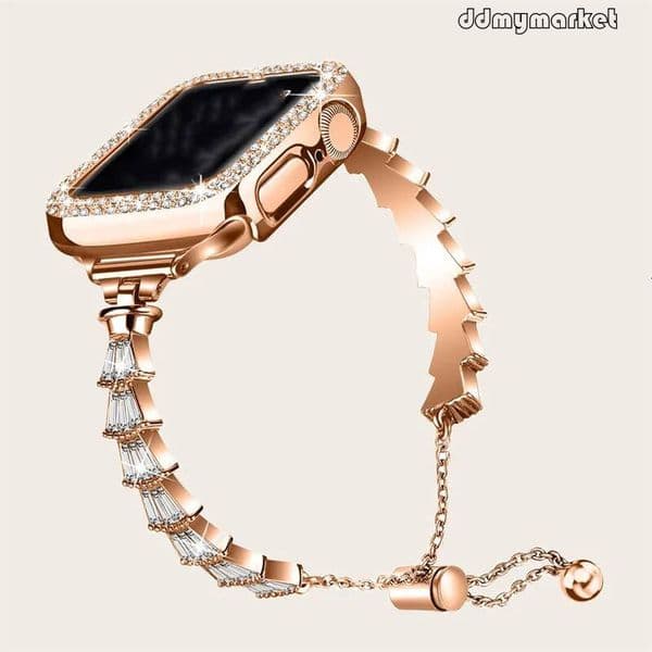 Sparkling Dia Style Straps for Smart Watch - Compatible with 38mm to 49mm Models ddmymarket